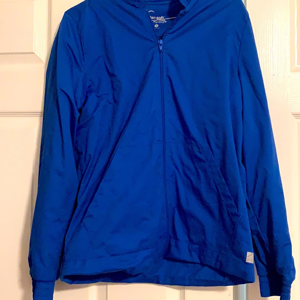 Unisex scrub jacket